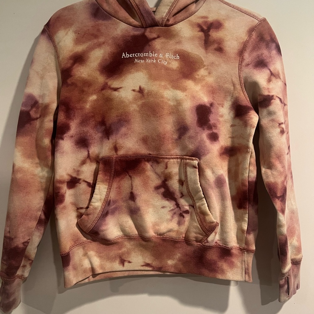 Abercrombie & Fitch Kids Pink and Cream Sweatshirt